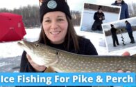Ice Fishing For Pike and Perch